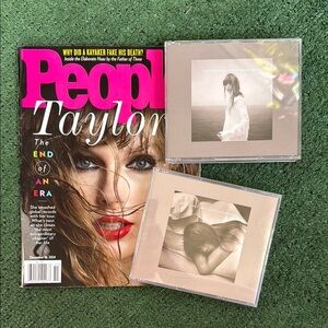 Taylor Swift Magazine and Tortured Poets Album Set